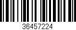 Código de barras (EAN, GTIN, SKU, ISBN): '36457224'