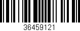Código de barras (EAN, GTIN, SKU, ISBN): '36459121'