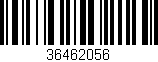 Código de barras (EAN, GTIN, SKU, ISBN): '36462056'