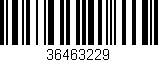 Código de barras (EAN, GTIN, SKU, ISBN): '36463229'