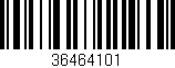 Código de barras (EAN, GTIN, SKU, ISBN): '36464101'