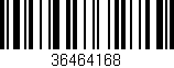Código de barras (EAN, GTIN, SKU, ISBN): '36464168'