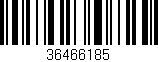 Código de barras (EAN, GTIN, SKU, ISBN): '36466185'