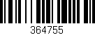 Código de barras (EAN, GTIN, SKU, ISBN): '364755'