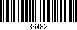 Código de barras (EAN, GTIN, SKU, ISBN): '36482'