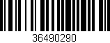 Código de barras (EAN, GTIN, SKU, ISBN): '36490290'