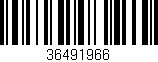 Código de barras (EAN, GTIN, SKU, ISBN): '36491966'