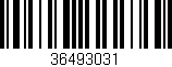 Código de barras (EAN, GTIN, SKU, ISBN): '36493031'