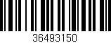 Código de barras (EAN, GTIN, SKU, ISBN): '36493150'