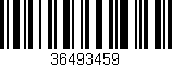 Código de barras (EAN, GTIN, SKU, ISBN): '36493459'