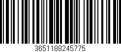 Código de barras (EAN, GTIN, SKU, ISBN): '3651188245775'