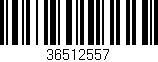 Código de barras (EAN, GTIN, SKU, ISBN): '36512557'