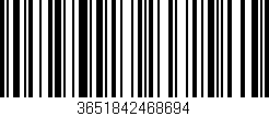 Código de barras (EAN, GTIN, SKU, ISBN): '3651842468694'