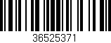 Código de barras (EAN, GTIN, SKU, ISBN): '36525371'