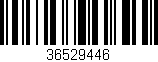 Código de barras (EAN, GTIN, SKU, ISBN): '36529446'
