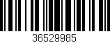 Código de barras (EAN, GTIN, SKU, ISBN): '36529985'