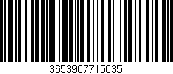 Código de barras (EAN, GTIN, SKU, ISBN): '3653967715035'