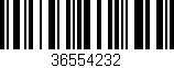 Código de barras (EAN, GTIN, SKU, ISBN): '36554232'