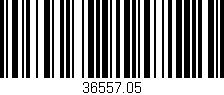 Código de barras (EAN, GTIN, SKU, ISBN): '36557.05'