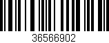 Código de barras (EAN, GTIN, SKU, ISBN): '36566902'