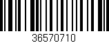 Código de barras (EAN, GTIN, SKU, ISBN): '36570710'