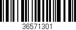 Código de barras (EAN, GTIN, SKU, ISBN): '36571301'