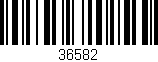 Código de barras (EAN, GTIN, SKU, ISBN): '36582'