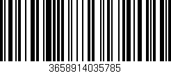 Código de barras (EAN, GTIN, SKU, ISBN): '3658914035785'