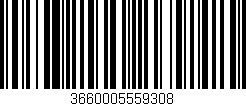Código de barras (EAN, GTIN, SKU, ISBN): '3660005559308'