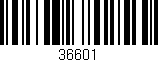 Código de barras (EAN, GTIN, SKU, ISBN): '36601'