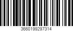 Código de barras (EAN, GTIN, SKU, ISBN): '3660199297314'