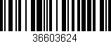 Código de barras (EAN, GTIN, SKU, ISBN): '36603624'