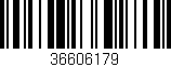 Código de barras (EAN, GTIN, SKU, ISBN): '36606179'