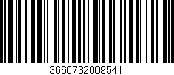 Código de barras (EAN, GTIN, SKU, ISBN): '3660732009541'