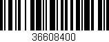 Código de barras (EAN, GTIN, SKU, ISBN): '36608400'