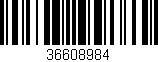Código de barras (EAN, GTIN, SKU, ISBN): '36608984'