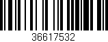 Código de barras (EAN, GTIN, SKU, ISBN): '36617532'