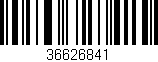 Código de barras (EAN, GTIN, SKU, ISBN): '36626841'