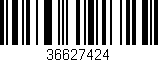 Código de barras (EAN, GTIN, SKU, ISBN): '36627424'