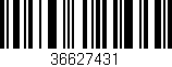Código de barras (EAN, GTIN, SKU, ISBN): '36627431'