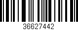 Código de barras (EAN, GTIN, SKU, ISBN): '36627442'