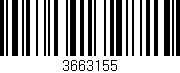 Código de barras (EAN, GTIN, SKU, ISBN): '3663155'