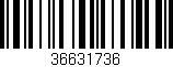 Código de barras (EAN, GTIN, SKU, ISBN): '36631736'