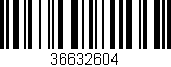 Código de barras (EAN, GTIN, SKU, ISBN): '36632604'