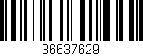 Código de barras (EAN, GTIN, SKU, ISBN): '36637629'