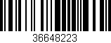 Código de barras (EAN, GTIN, SKU, ISBN): '36648223'