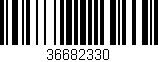 Código de barras (EAN, GTIN, SKU, ISBN): '36682330'