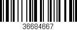 Código de barras (EAN, GTIN, SKU, ISBN): '36684667'
