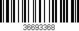 Código de barras (EAN, GTIN, SKU, ISBN): '36693368'
