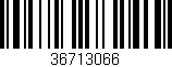 Código de barras (EAN, GTIN, SKU, ISBN): '36713066'